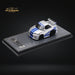 YM model X QCAR Skyline R34 Silver Blue F&F Livery Resin 1:64 - for just $64.99! 