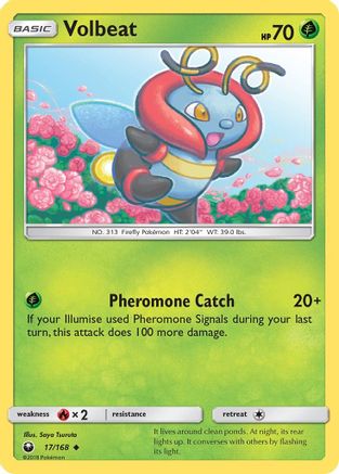Volbeat 017/168 - SM  Celestial Storm - for just $0.20! 