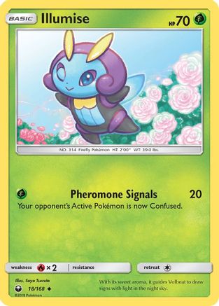 Illumise 018/168 - SM  Celestial Storm - for just $0.13! 
