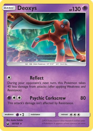 Deoxys 068/168 - SM  Celestial Storm Reverse Holofoil - for just $0.83! 