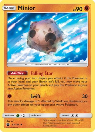 Minior 083/168 - SM  Celestial Storm - for just $0.45! 