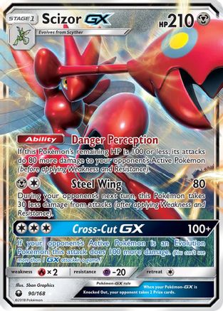 Scizor GX 090/168 - SM  Celestial Storm Holofoil - for just $2.20! 
