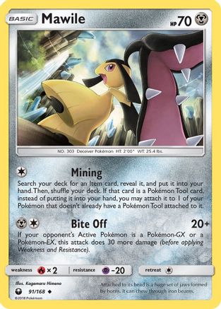 Mawile 091/168 - SM  Celestial Storm - for just $0.13! 