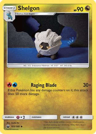 Shelgon 105/168 - SM  Celestial Storm Reverse Holofoil - for just $5! 