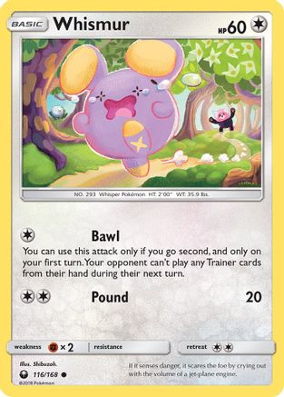 Whismur 116/168 - SM  Celestial Storm - for just $0.18! 