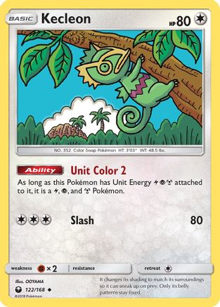 Kecleon 122/168 - SM  Celestial Storm - for just $0.18! 