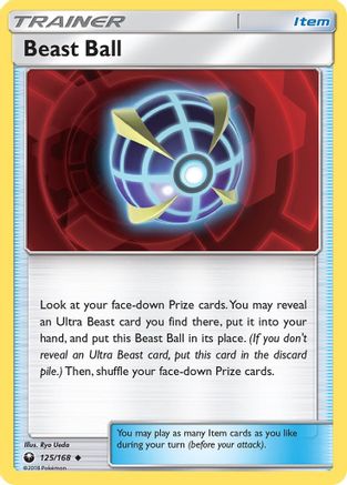 Beast Ball 125/168 - SM  Celestial Storm - for just $0.09! 