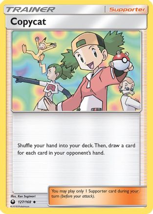 Copycat 127/168 - SM  Celestial Storm Reverse Holofoil - for just $0.23! 