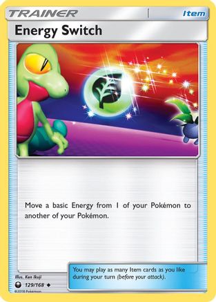 Energy Switch 129/168 - SM  Celestial Storm Reverse Holofoil - for just $0.65! 
