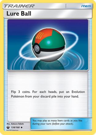 Lure Ball 138/168 - SM  Celestial Storm Reverse Holofoil - for just $0.14! 