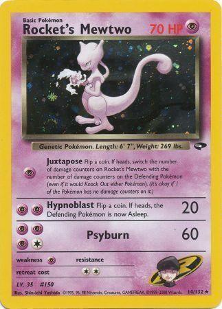 Rocket's Mewtwo (14/132) [Gym Challenge Unlimited] - for just $98.10! 