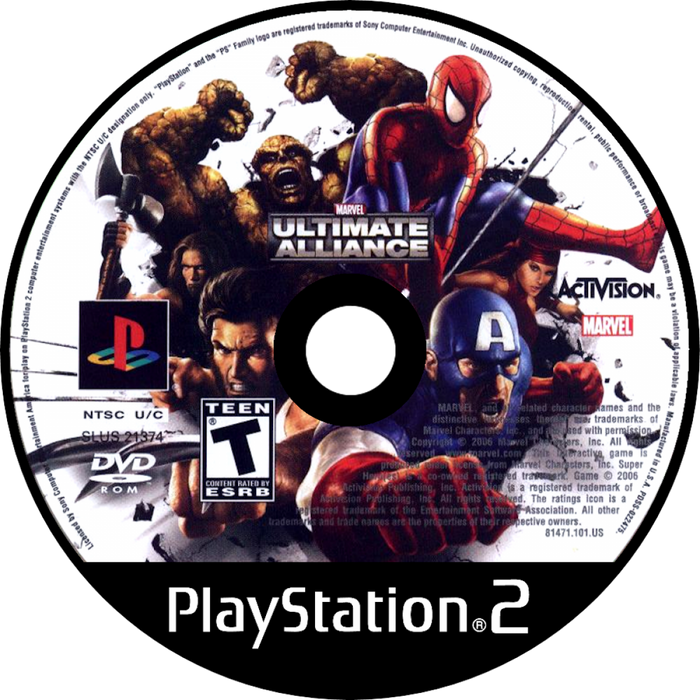 Marvel Ultimate Alliance – PlayStation 2 (PS2) - for just $0! 