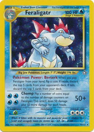 Feraligatr (4/111) [Neo Genesis Unlimited] - for just $38.65! 