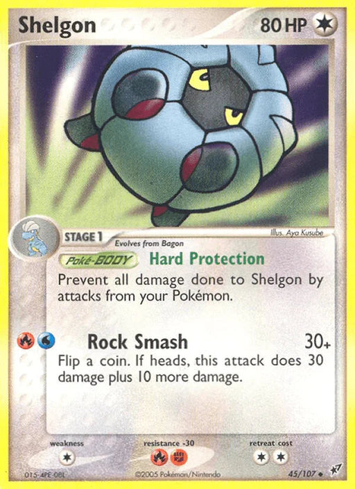 Shelgon (45/107) [EX: Deoxys] - for just $0.50! 