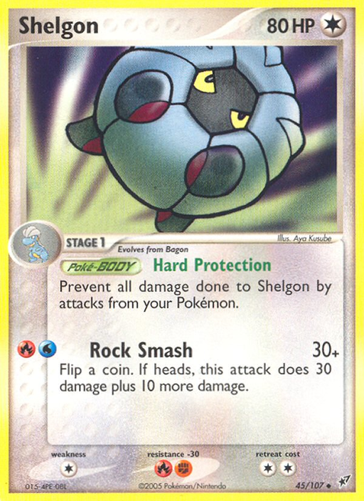 Shelgon (45/107) [EX: Deoxys] - Just $0.30! Shop now at Retro Gaming of Denver