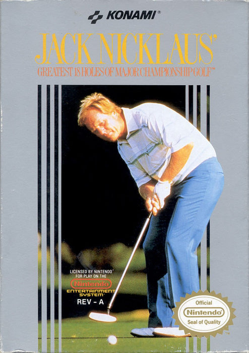 Jack Nicklaus' Greatest 18 Holes of Major Championship Golf (Nintendo NES) - for just $0! 