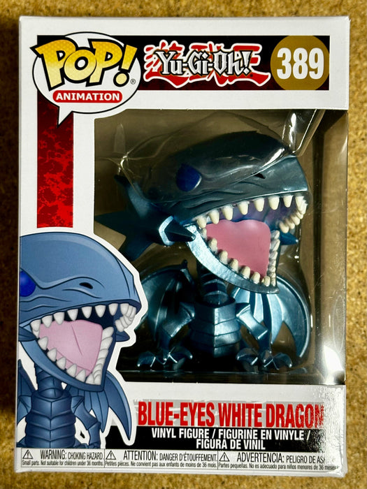 Funko Pop! Animation Blue Eyes White Dragon #389 Yu-Gi-Oh! 2018 Duel Monsters - for just $13! 