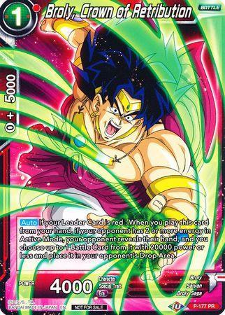Broly, Crown of Retribution (P-177) [Promotion Cards] - for just $1.05! 