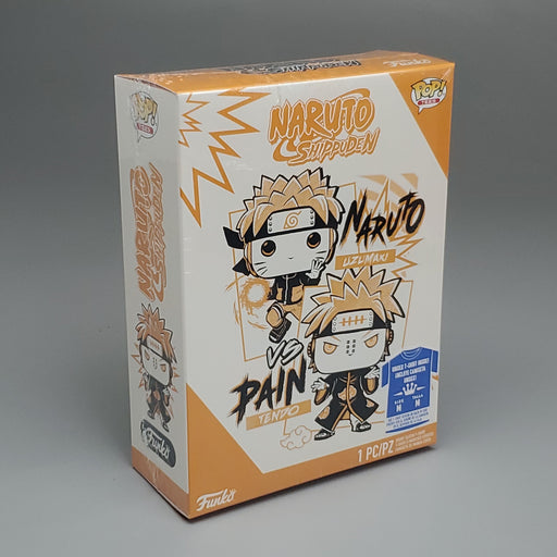 FUNKO Pop Naruto Shippuden Unisex T-Shirt SZ M Naruto vs Pain Boxed Tee - for just $8! 