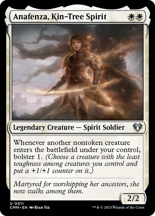 Anafenza, Kin-Tree Spirit (CMM-011) - Commander Masters - for just $0.06! 