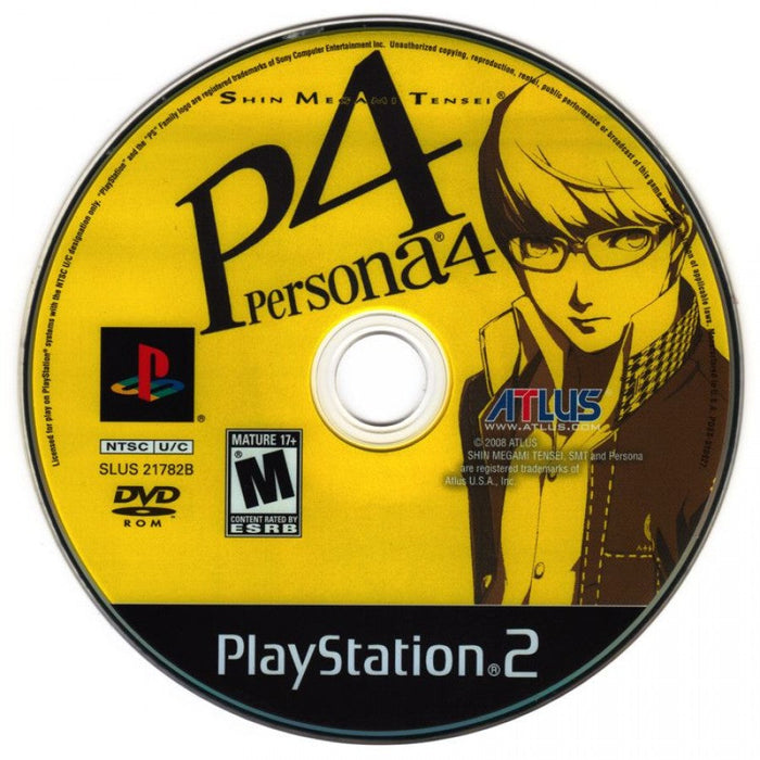 Shin Megami Tensei: Persona 4 [Includes Bonus Disc] – PlayStation 2 (PS2) - for just $45.99! 