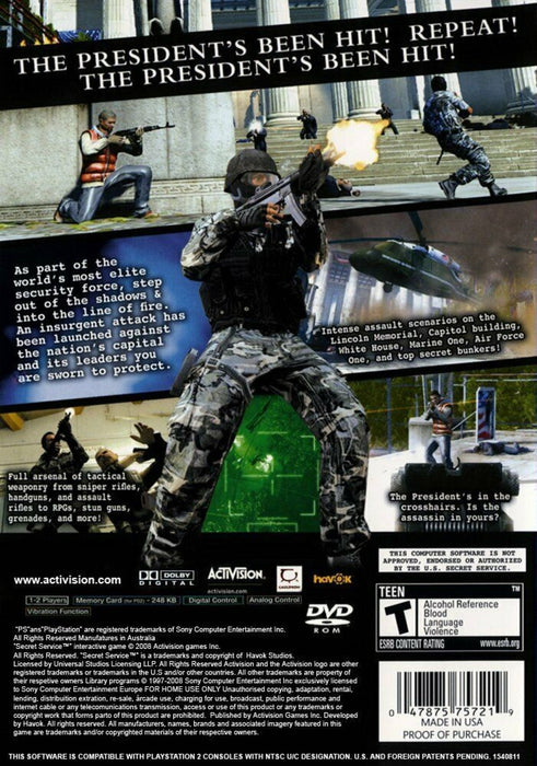 Secret Service: Ultimate Sacrifice – PlayStation 2 (PS2) - for just $0! 