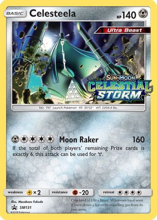 Celesteela (Prerelease) SM131/248 - SM Promos Holofoil - for just $2.53! 