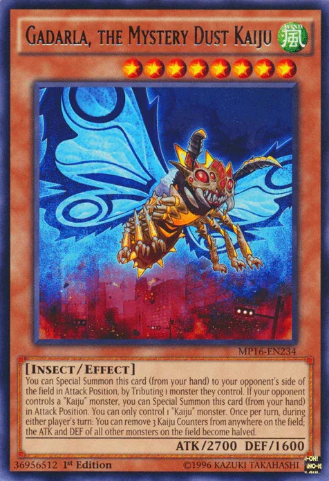 Gadarla, the Mystery Dust Kaiju [MP16-EN234] Rare - for just $0.10! 