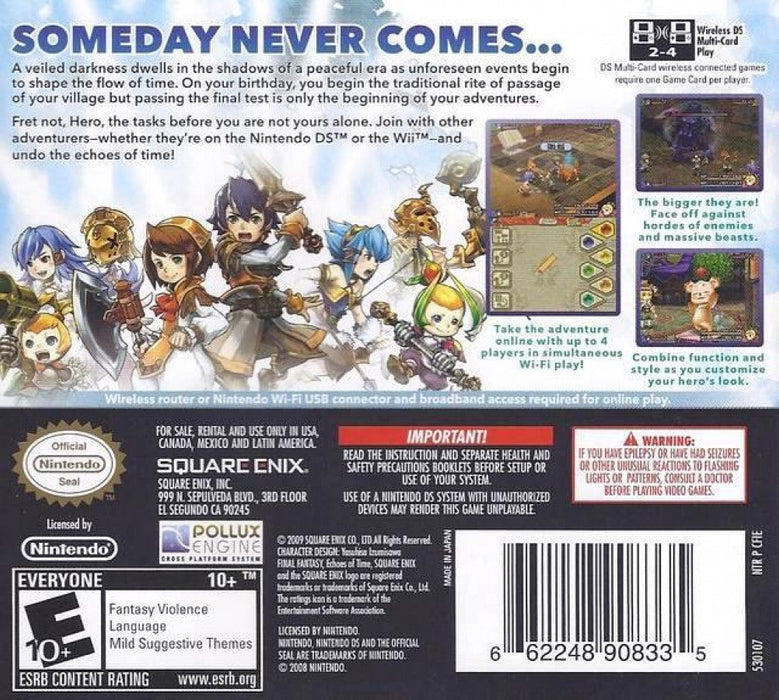 Final Fantasy Crystal Chronicles: Echoes of Time  – Nintendo DS (DS) - for just $24.99! 