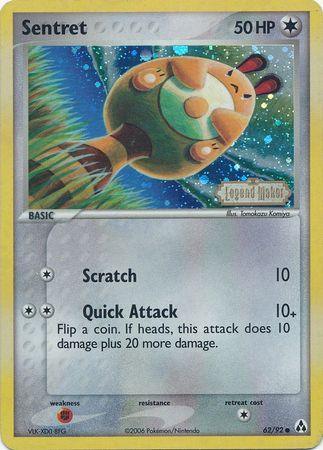 Sentret (62/92) (Stamped) [EX: Legend Maker] - for just $7.60! 