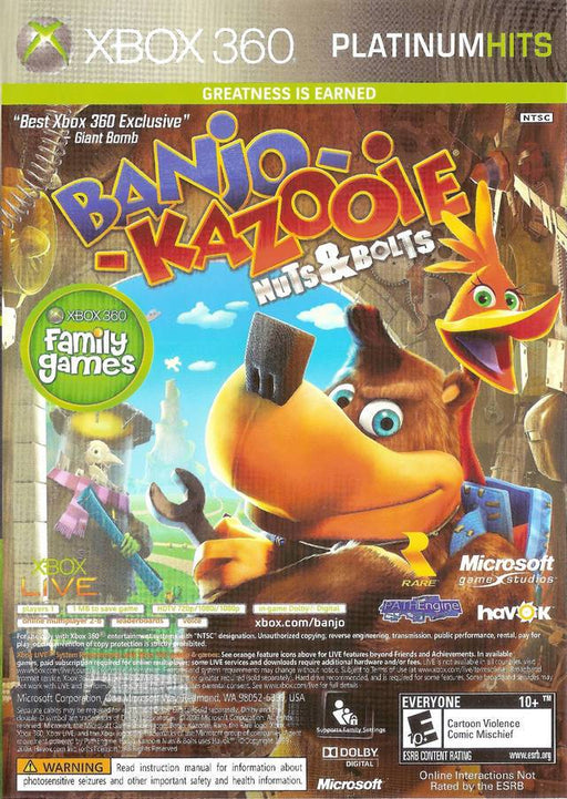 Banjo Kazooie Nuts and Bolts Viva Piñata Combo Pack (Xbox 360) - for just $0! 