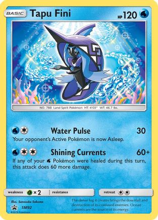 Tapu Fini SM92/248 - SM Promos Holofoil - for just $0.52! 