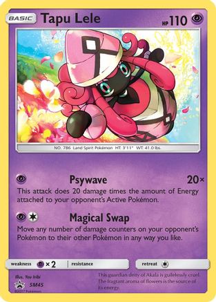 Tapu Lele SM45/248 - SM Promos Holofoil - for just $2.05! 