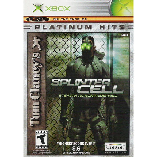 Tom Clancy's Splinter Cell (Platinum Hits) (Xbox) - Just $0! Shop now at Retro Gaming of Denver