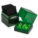 Ultra PRO: Satin Tower - Glitter Green - for just $0! 