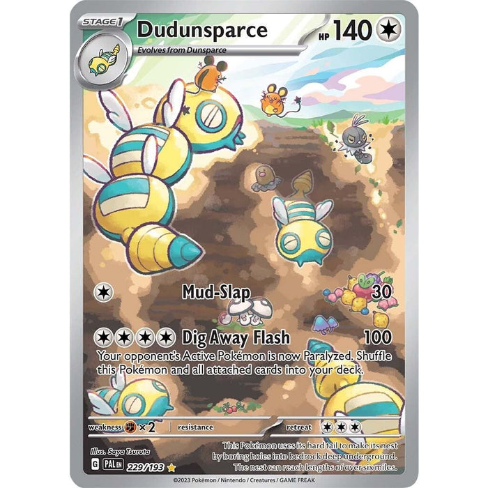 Dudunsparce (229/193) [Scarlet & Violet: Paldea Evolved] - Just $1.70! Shop now at Retro Gaming of Denver