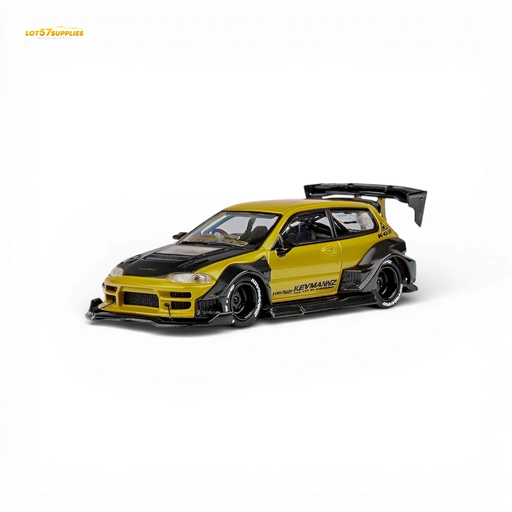 DCM Kevmannz Civic EG Ver.1 Gold Carbon Fiber Long Tail 1:64 - for just $36.99! 
