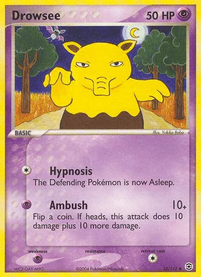Drowzee (32/112) [EX: FireRed & LeafGreen] - for just $1.75! 