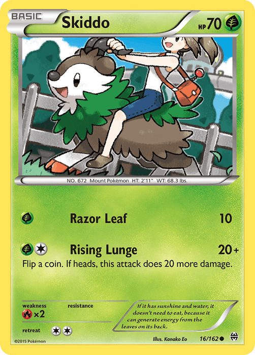 Skiddo (16/162) [XY: BREAKthrough] - for just $0.10! 