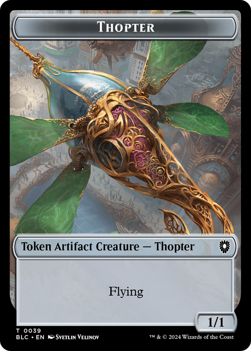 Goblin // Thopter Double-Sided Token [Bloomburrow Commander Tokens] - Just $0.10! Shop now at Retro Gaming of Denver