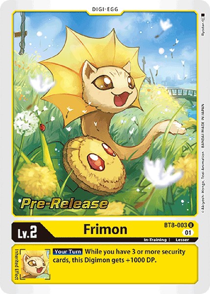 Frimon [BT8-003] [New Awakening Pre-Release Cards] - Just $0.09! Shop now at Retro Gaming of Denver