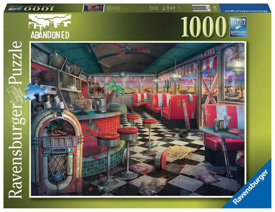 Puzzle: Abandoned Places - Decaying Diner - for just $25! 