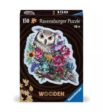 Wooden Puzzle: Mysterious Owl - for just $30! 