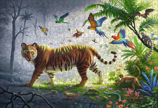 Wooden Puzzle: Jungle Tiger - for just $49.99! 