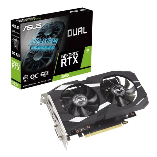ASUS DUAL-RTX3050-O6G 6GB Graphics Card - for just $276.26! 
