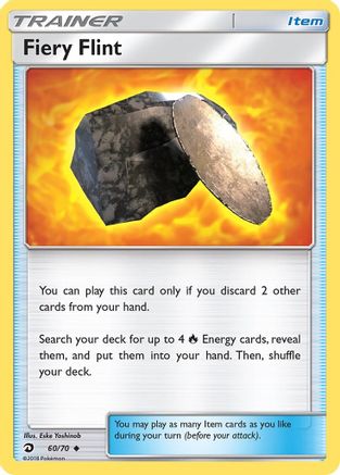 Fiery Flint 060/70 - Dragon Majesty Reverse Holofoil - for just $0.63! 
