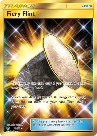 Fiery Flint (Secret) 076/70 - Dragon Majesty Holofoil - for just $4.83! 