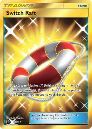 Switch Raft (Secret) 077/70 - Dragon Majesty Holofoil - for just $5.50! 