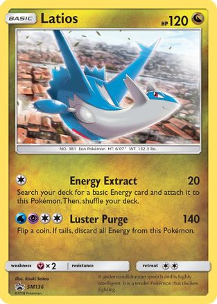 Latios SM136/248 - SM Promos Holofoil - for just $1.12! 