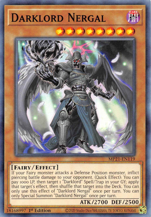 Darklord Nergal [MP21-EN119] Common - for just $0.10! 